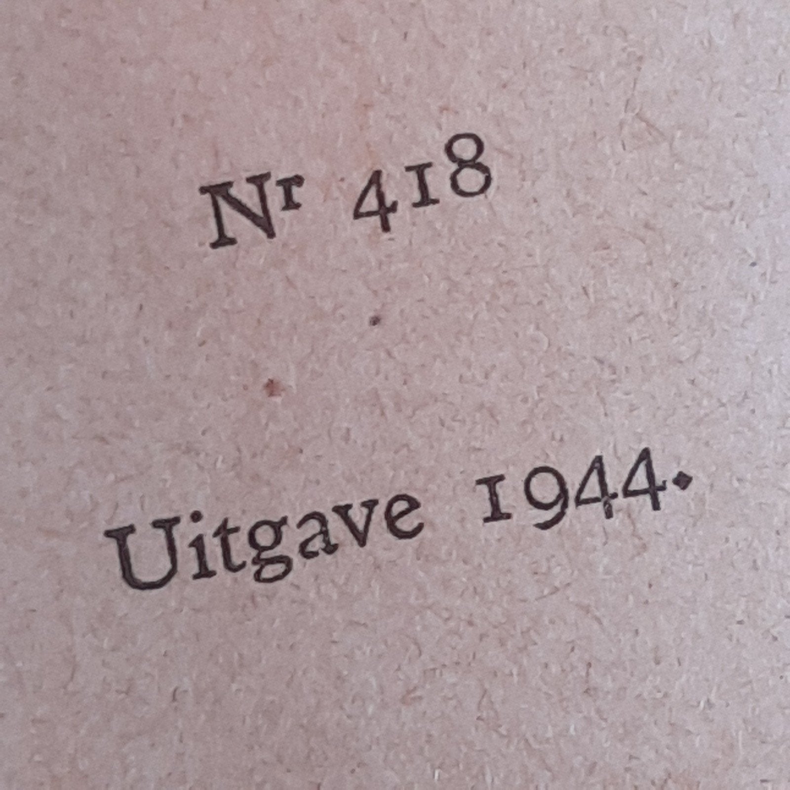 Rooms Katholiek Gebedenboekje 1944 WO2, Verzenden, Zo goed als nieuw, Kaart of Prent