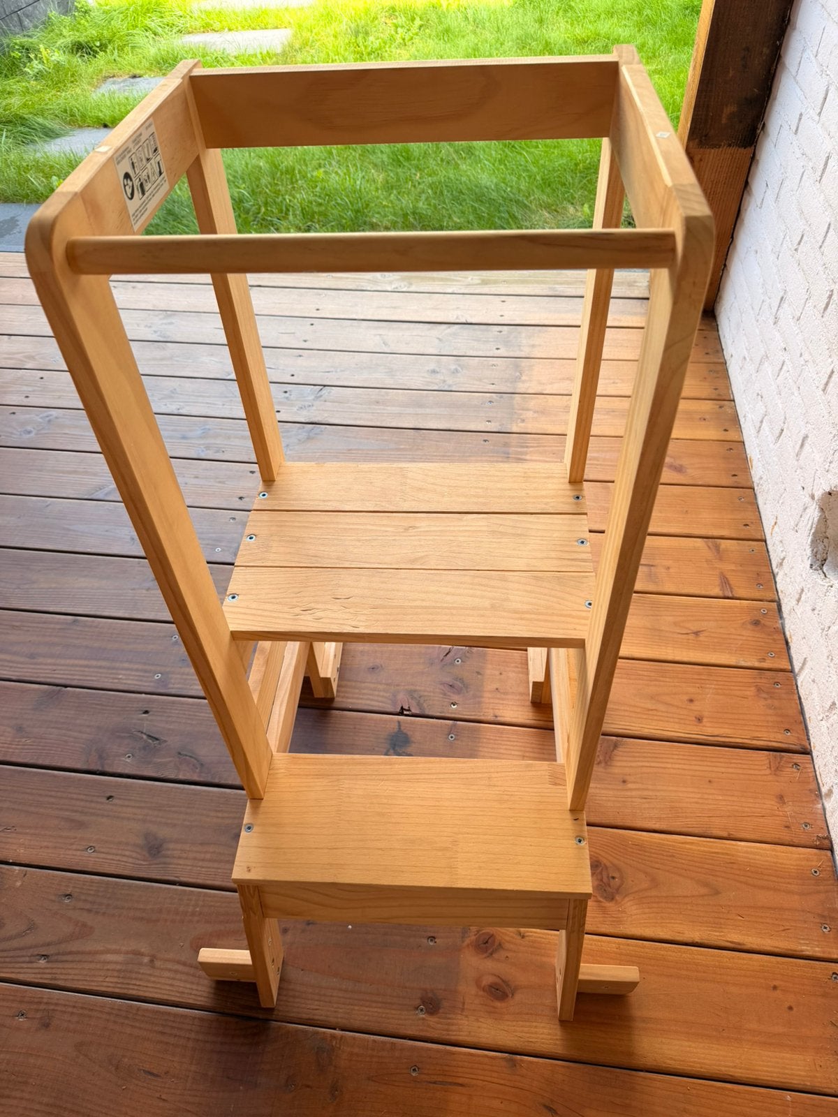 Wooden Learning Tower Kitchen Helper, Ophalen, Zo goed als nieuw, Bruin, Eén