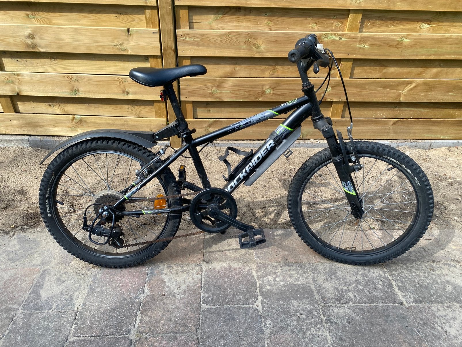 20 inch jongensfiets Rockrider 500 - Goede staat, Ophalen of Verzenden, Gebruikt, Velgrem, 20 inch of meer
