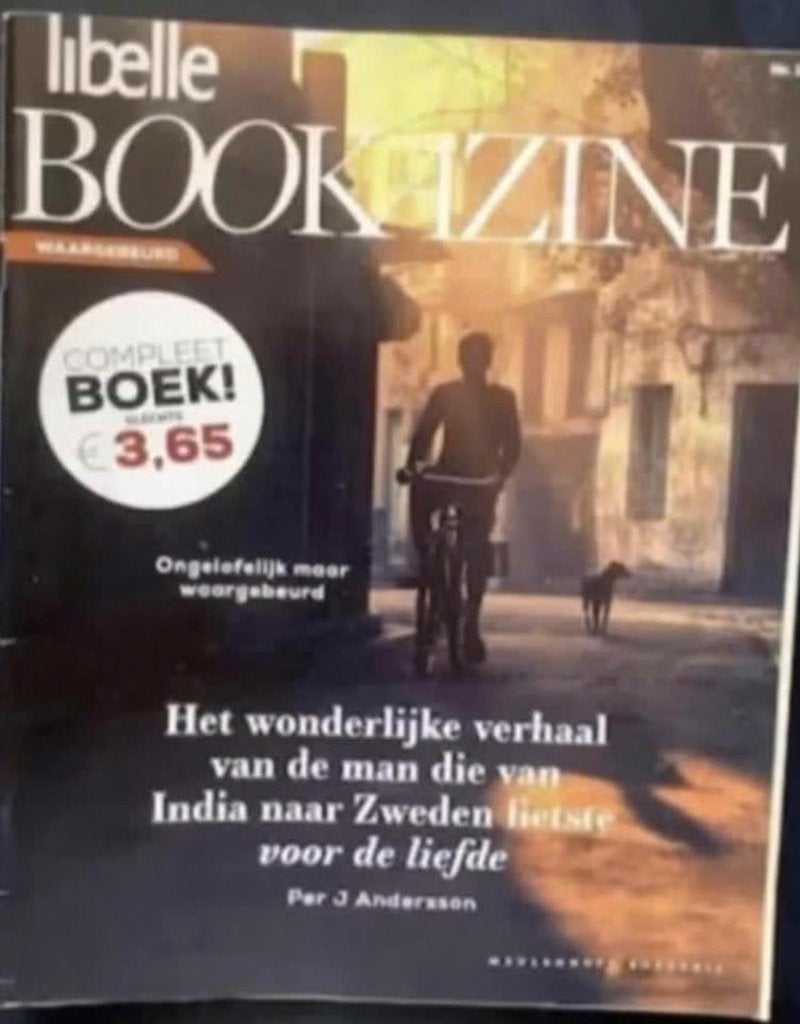 Bookazine; Per J Andersson; man India Zweden fietste liefde, Ophalen of Verzenden, Zo goed als nieuw, Azië