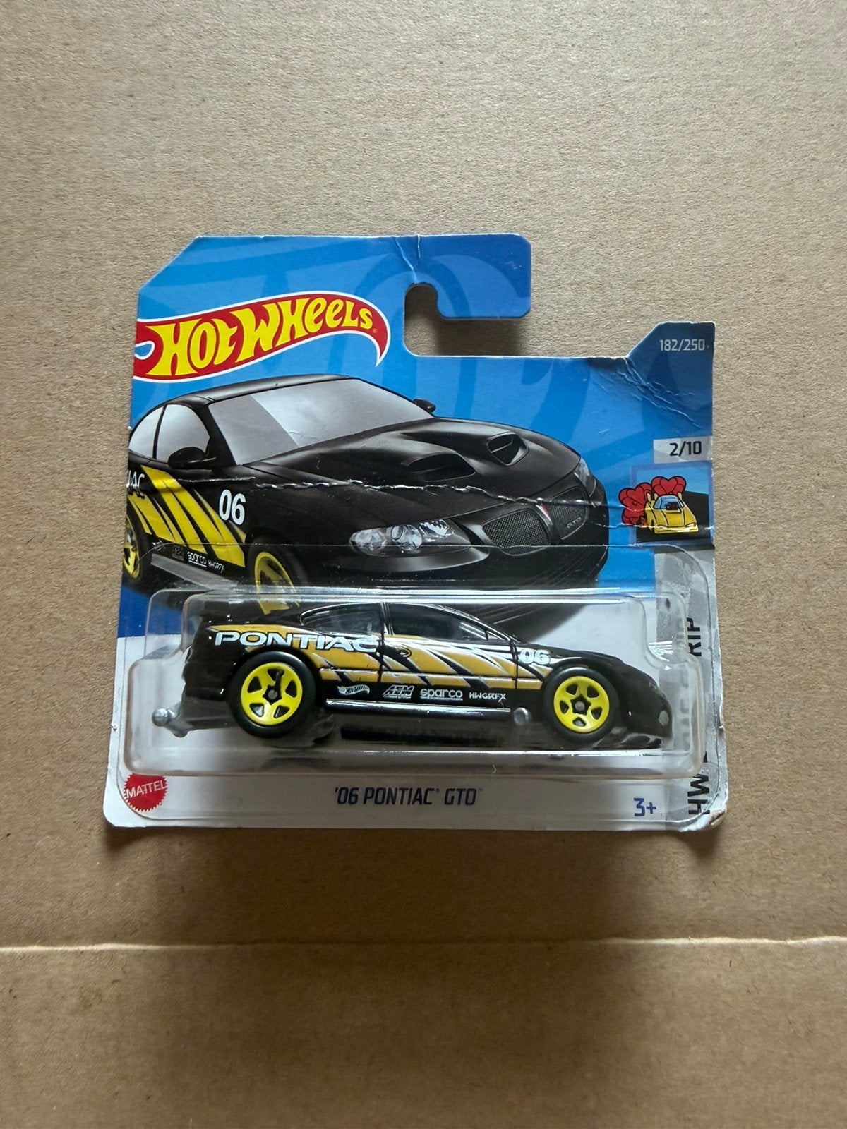 Hot wheels Pontiac GTO, Ophalen of Verzenden, Zo goed als nieuw, Auto