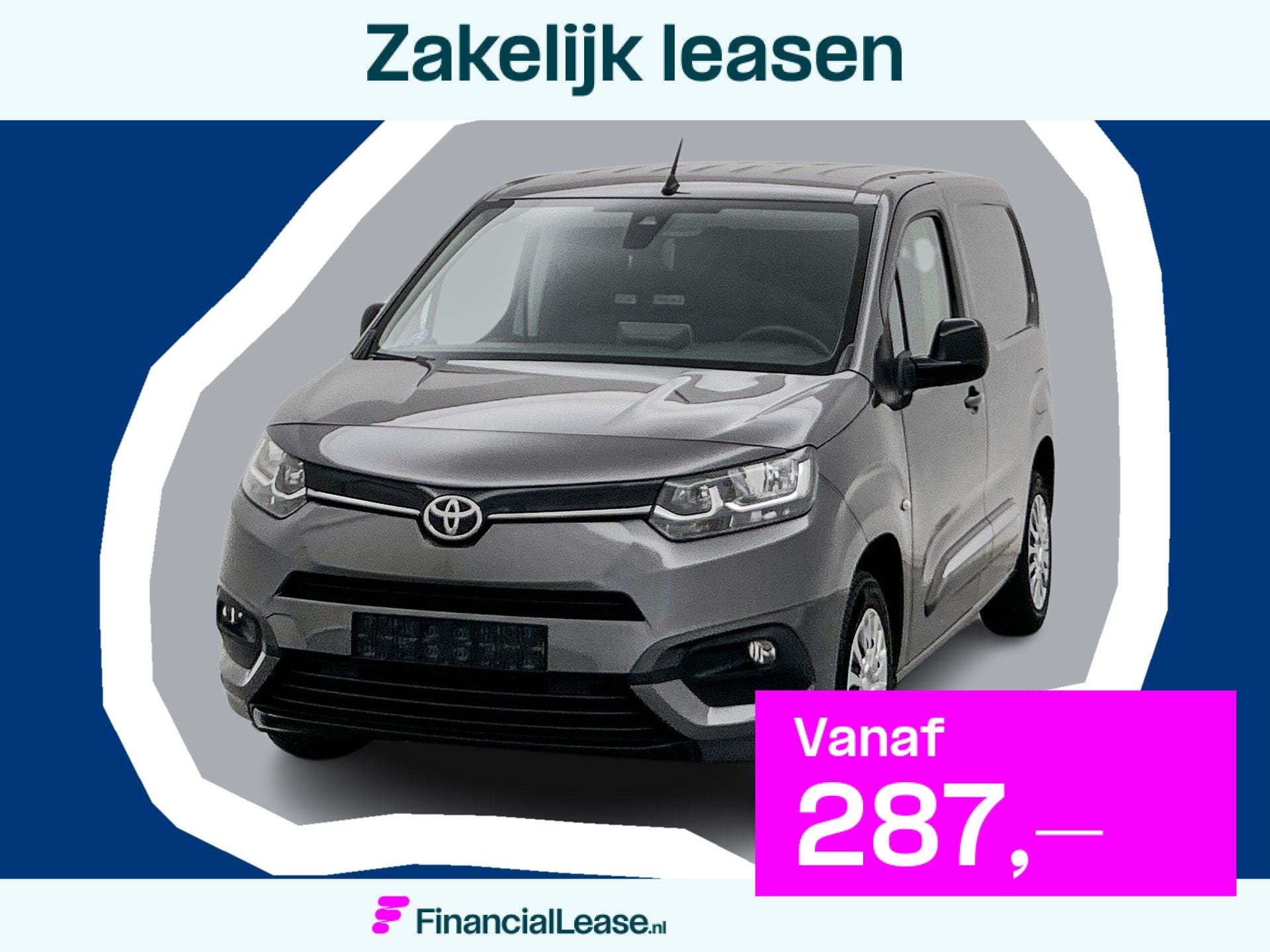 Toyota ProAce CITY 1.2 Turbo Innovator Benzine Automaat Navi, Stof, Gebruikt, 1199 cc, Met garantie (alle)