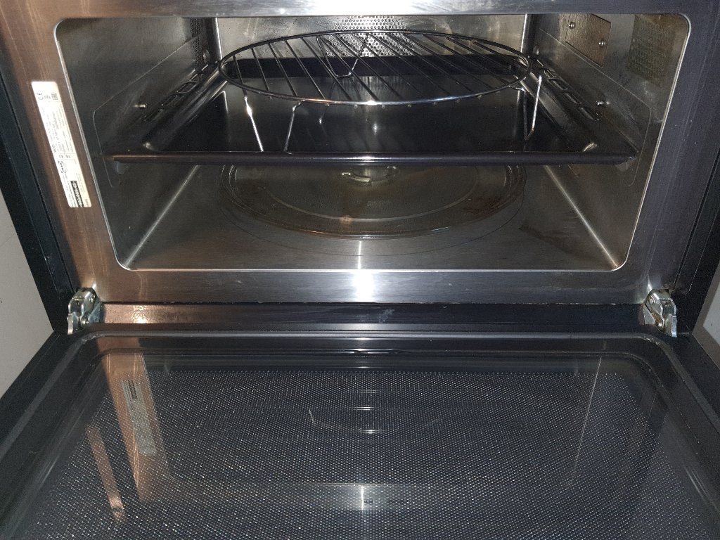 Luxe Whirlpool inbouw combimagnetron oven Werkt perfect, Ophalen, Combimagnetron, Zo goed als nieuw, Inbouw