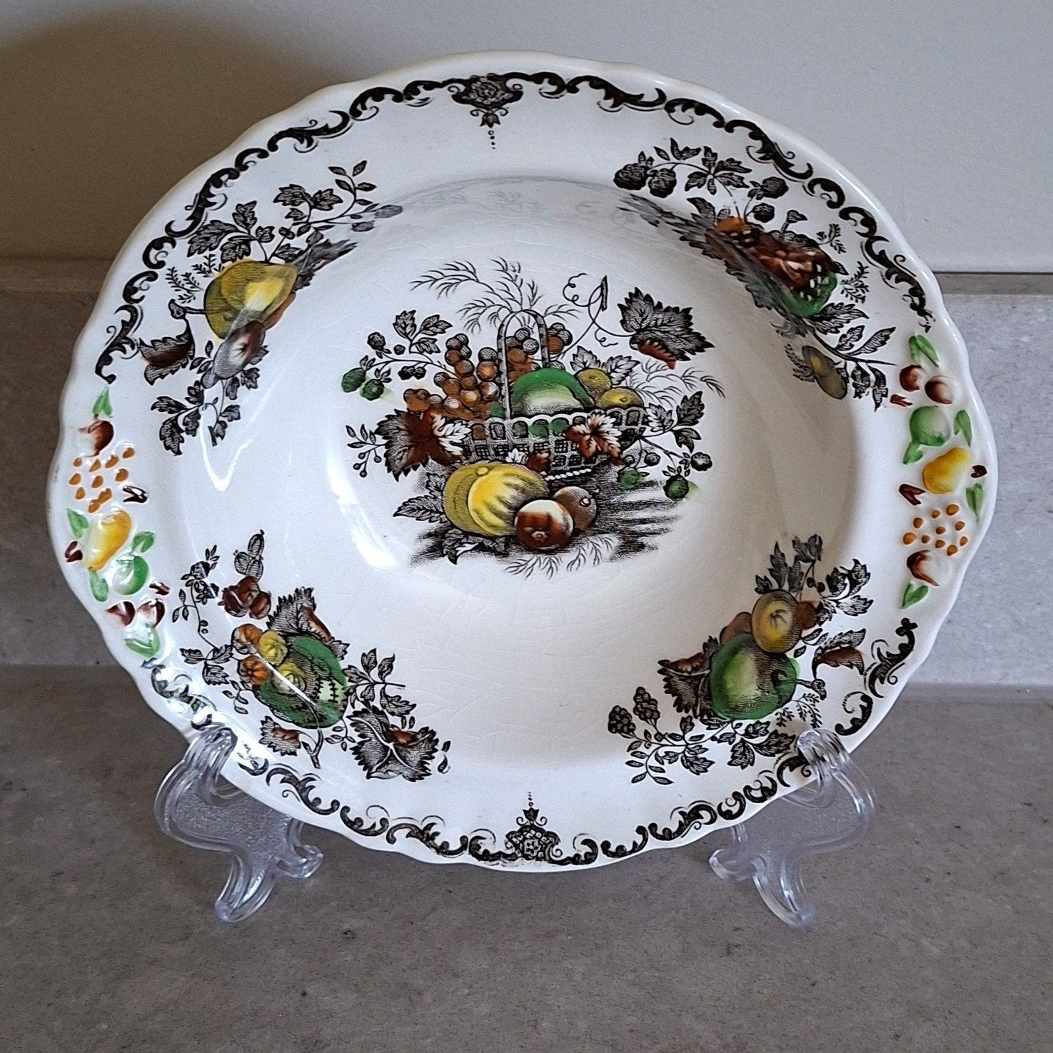Mason's "Fruit Basket" ironstone diep bord / schaaltje, Ophalen of Verzenden