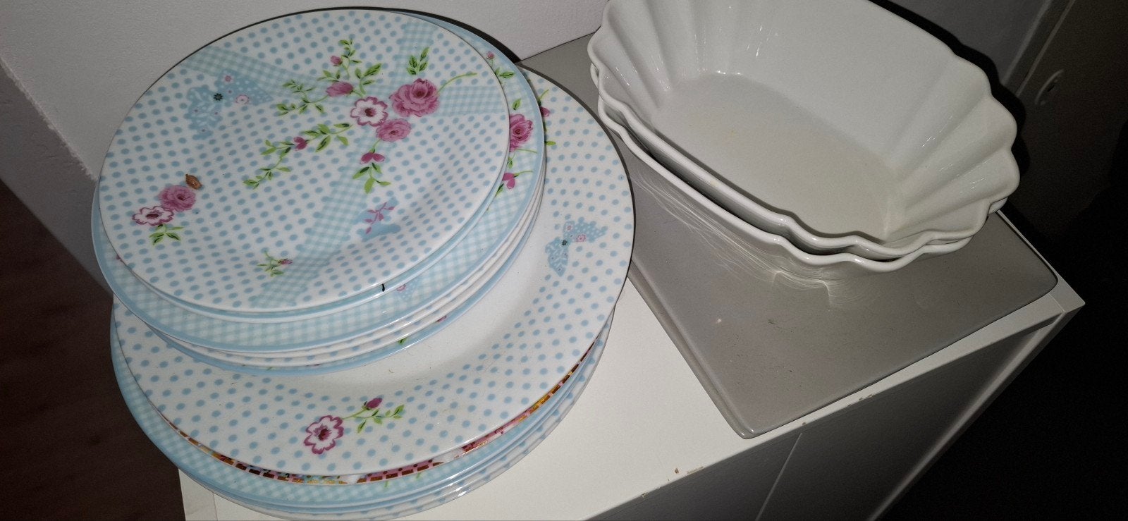 Servies borden 16 stuks, Ophalen