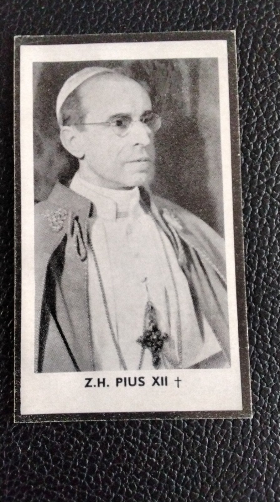 Paus Pius XII bidprentje - Z.H. Pius XII, Verzamelen, Ophalen of Verzenden
