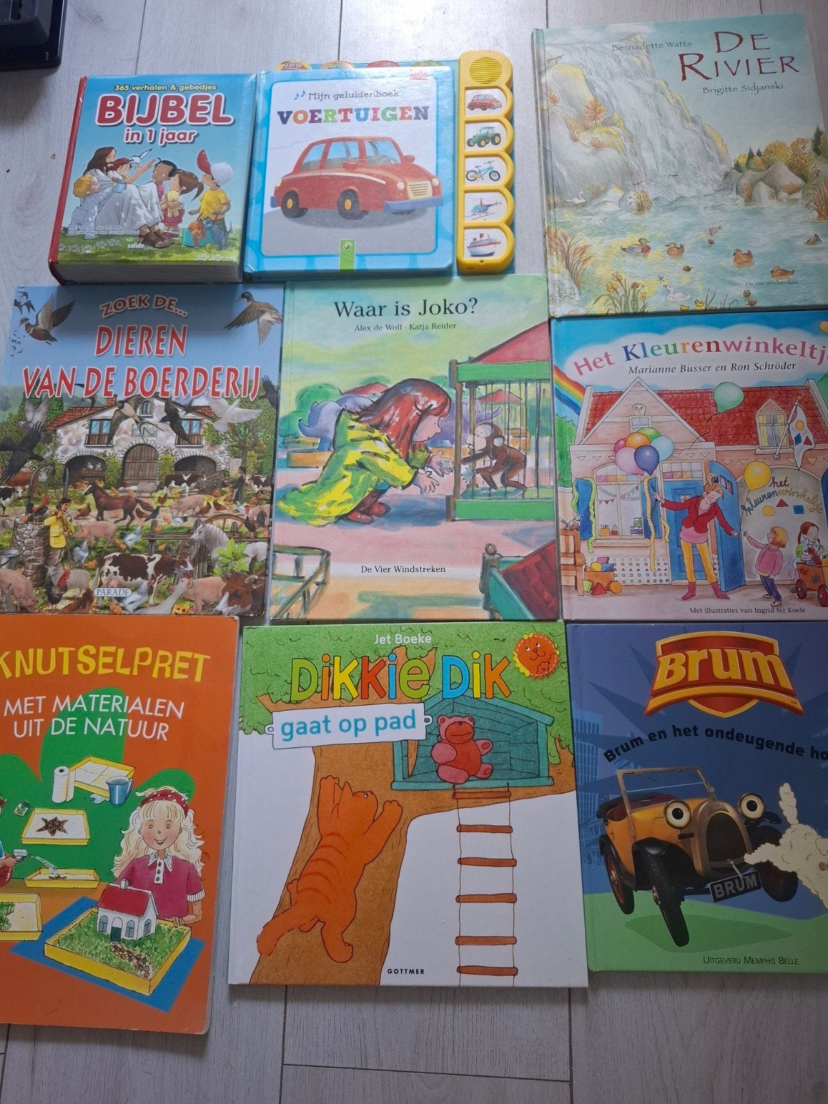 Diverse Kinderboeken: Bijbel, Dikkie Dik, Voertuigen & meer, Gelezen, Fictie algemeen, Jongen of Meisje, Ophalen of Verzenden