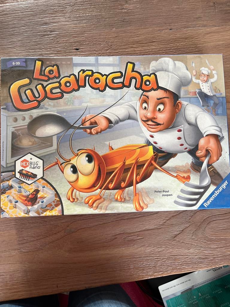 La Cucaracha bordspel, Drie of vier spelers, Ophalen of Verzenden, Gebruikt
