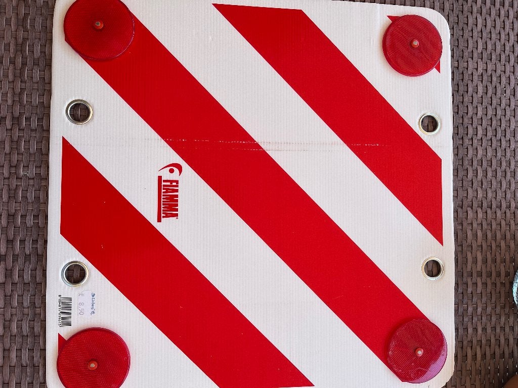 Markeringsbord camper, Ophalen, Zo goed als nieuw