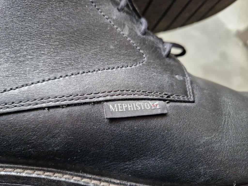 Heren Schoenen, Zwart, Ophalen of Verzenden, Zo goed als nieuw, Mephisto