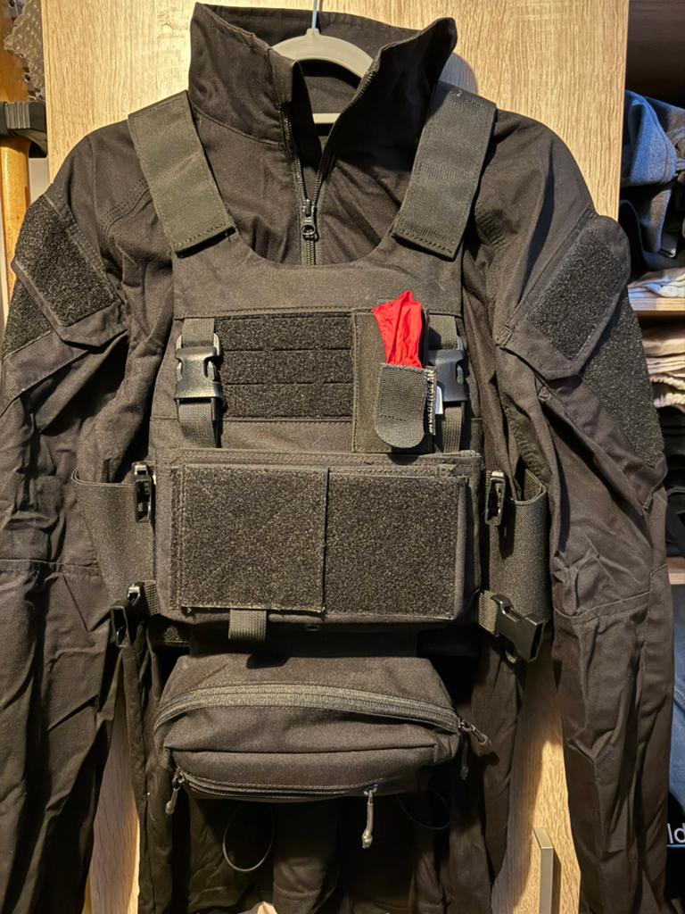 Airsoft plate carrier emerson gear, Ophalen of Verzenden, Zo goed als nieuw