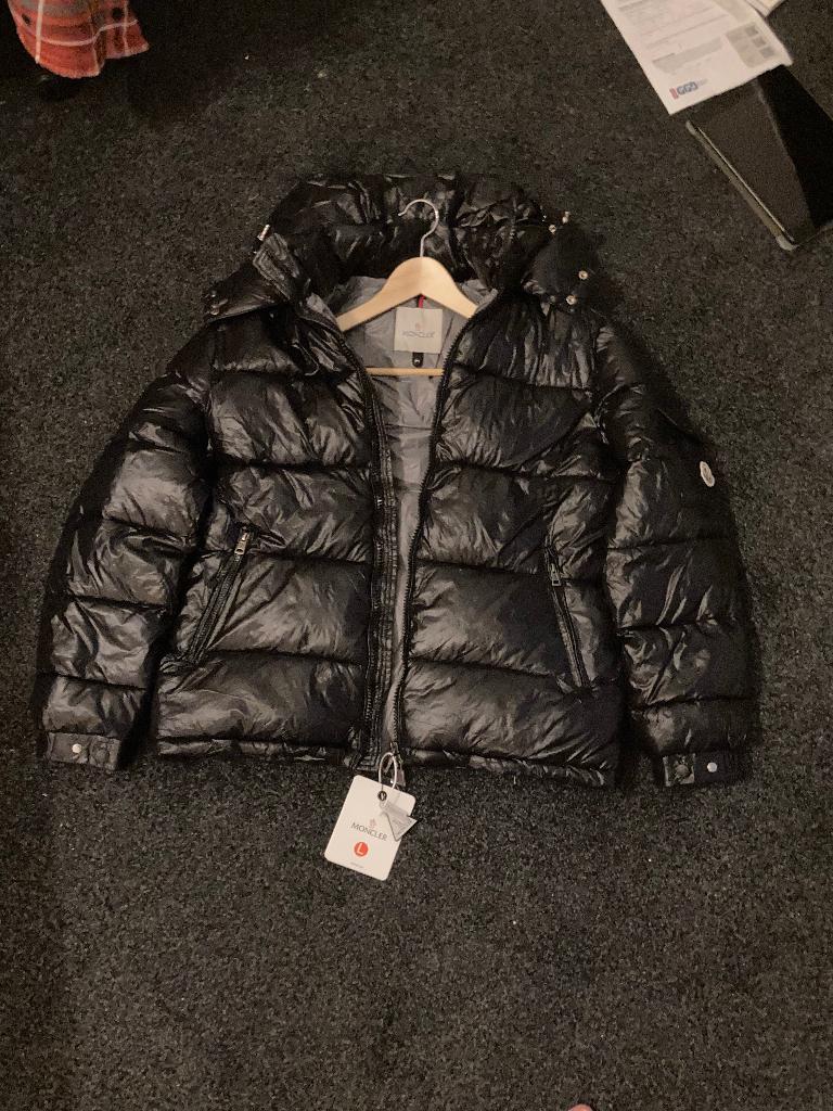 moncler jas maat l, Kleding | Heren, Jassen | Winter, Maat 52/54 (L), Moncler, Zwart, Nieuw