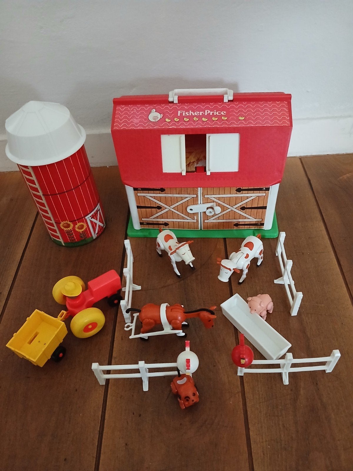 vintage fisher price boerderij, Kinderen en Baby's, Speelgoed | Fisher-Price, Ophalen of Verzenden, Gebruikt, Speelset