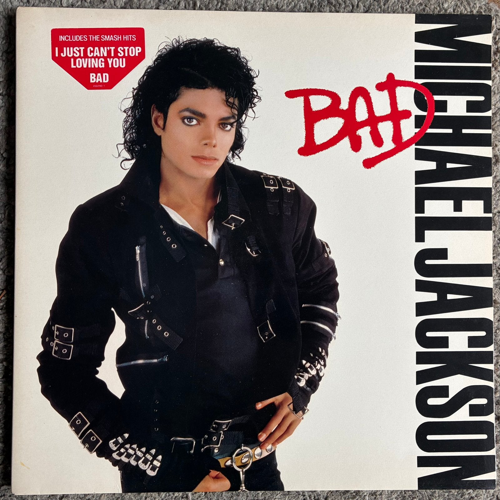 Michael Jackson “Bad”, LP, Gebruikt, Pop, Ophalen of Verzenden