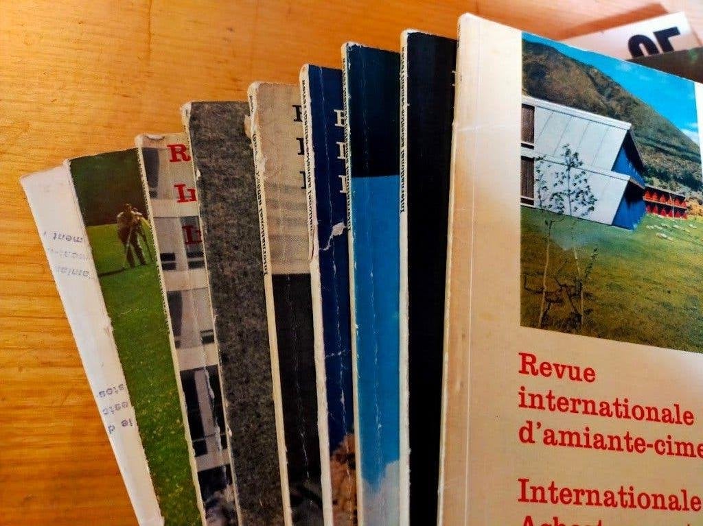 9 afleveringen International Asbestos-Cement Review (AC), Ophalen of Verzenden, Gelezen, Overige onderwerpen