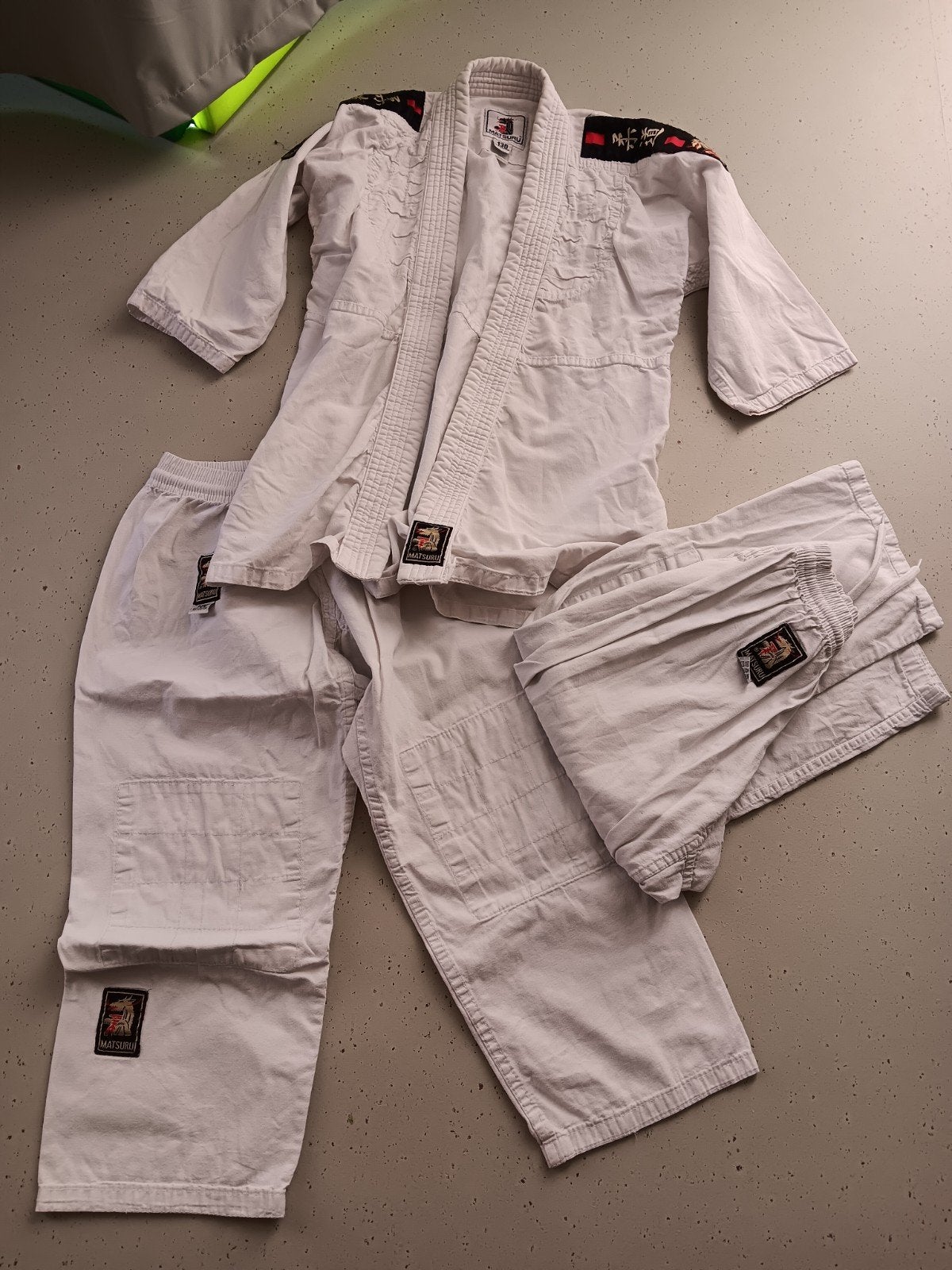 Matsuru judopak 130, Maat XS of kleiner, Judo, Ophalen of Verzenden, Zo goed als nieuw