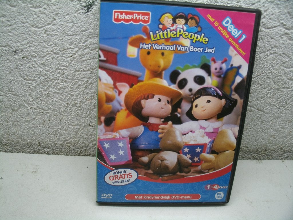 dvd 226k ;ittle people boer jed deel 1, Cd's en Dvd's, Dvd's | Kinderen en Jeugd, Alle leeftijden, Ophalen of Verzenden, Zo goed als nieuw