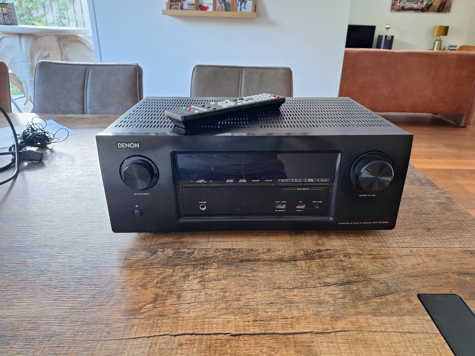 DENON AVR2300W, Ophalen, Gebruikt, Denon, 60 tot 120 watt