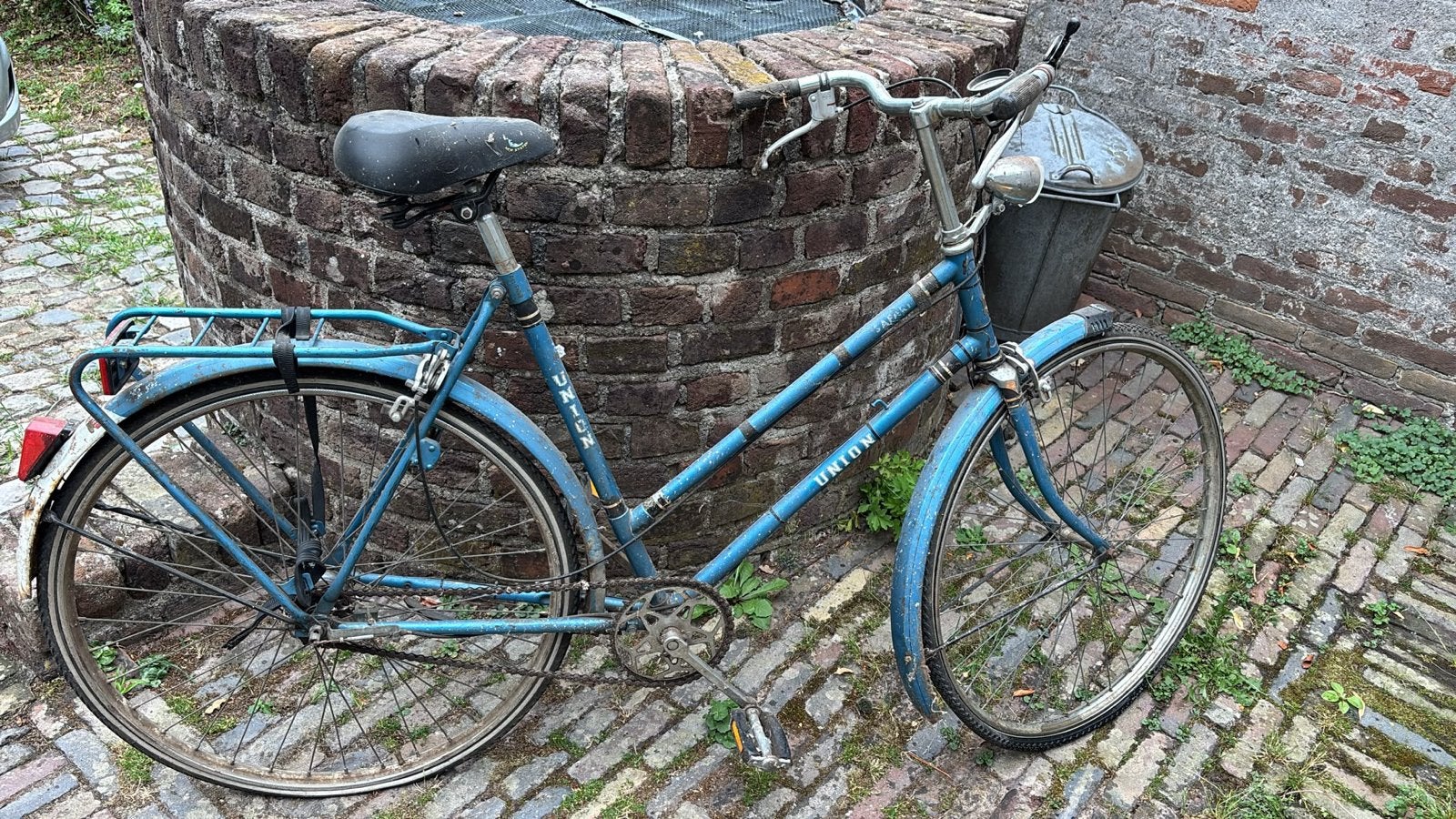 Union Damesfiets (Jaren '70/'80) - Vintage Stadsfiets, Fietsen en Brommers, Ophalen, Gebruikt, Velgrem, Overige merken