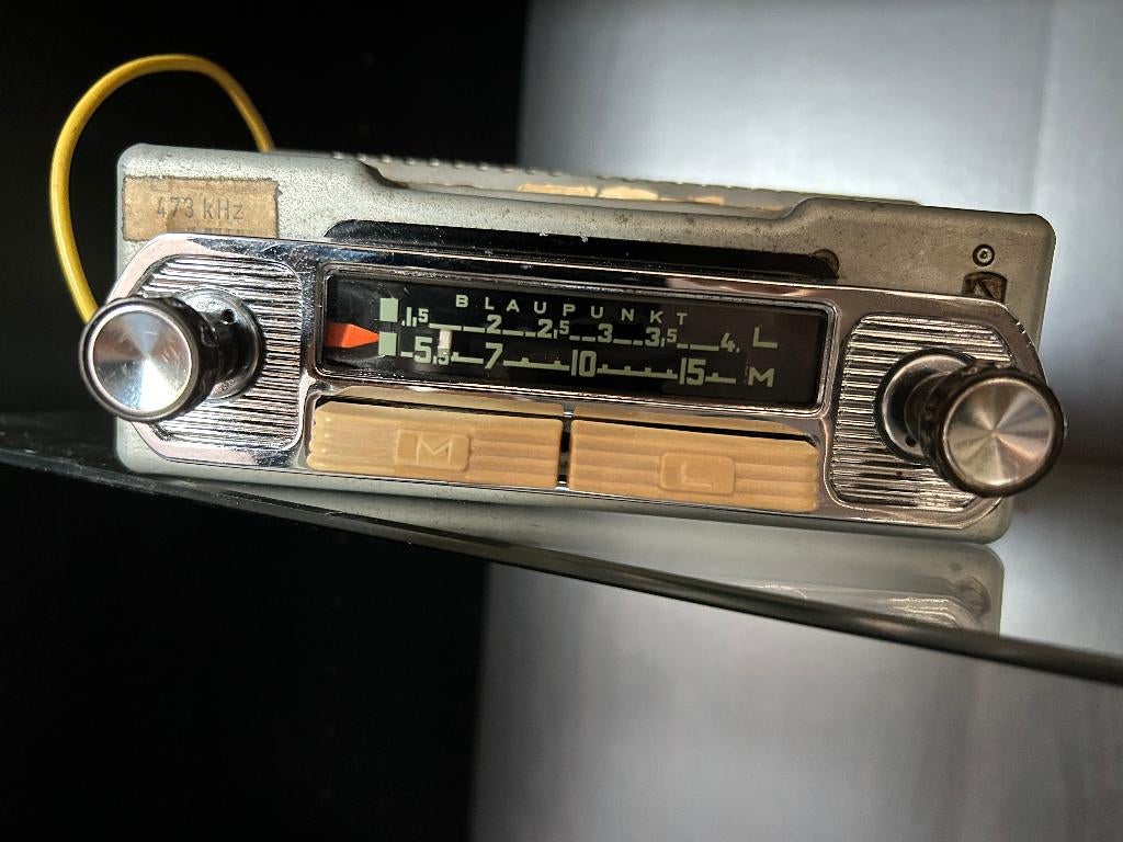 blauwpunkt autoradio voor oldtimer, Auto diversen, Autoradio's, Ophalen, Zo goed als nieuw