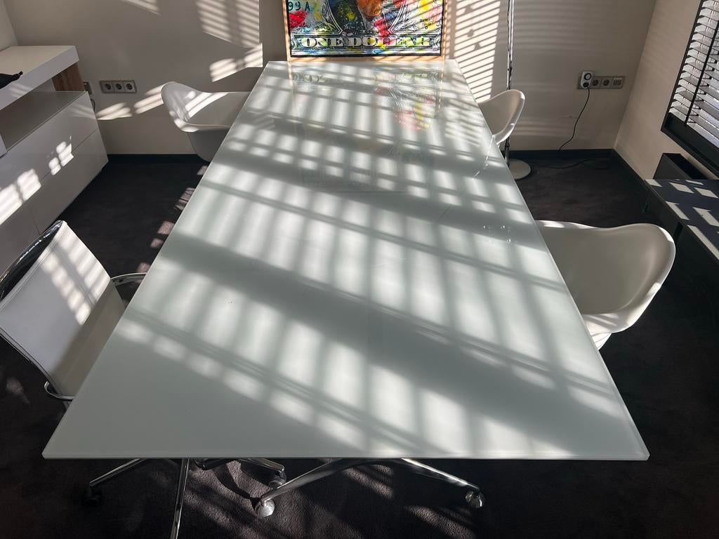 Design Alias Frametable eettafel, Ophalen, Gebruikt, 100 tot 150 cm, 200 cm of meer