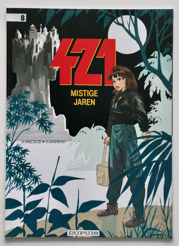 421 - 8. Mistige jaren (1992), Eén stripboek, Ophalen of Verzenden, Zo goed als nieuw