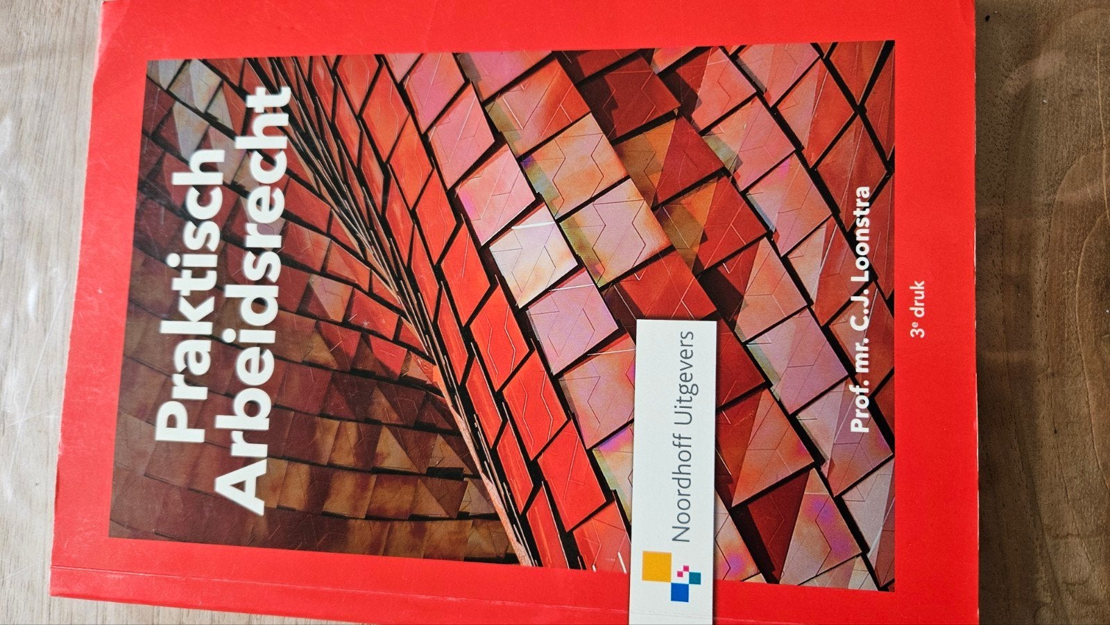 Praktisch Arbeidsrecht c.j loonstra, Boeken, Ophalen, Alpha, Zo goed als nieuw, HBO