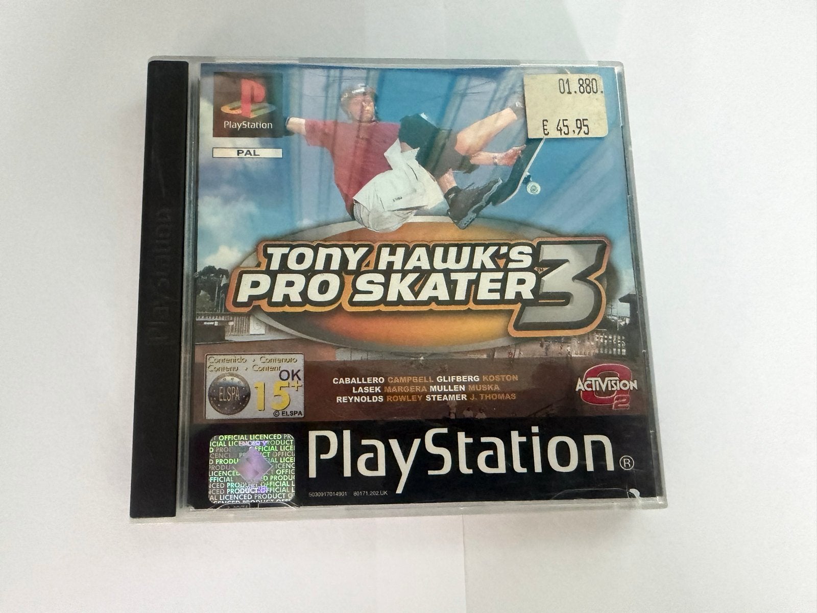 Tony Hawk's Pro Skater 3 - PlayStation 1 (PS1) - Skate Game, Spelcomputers en Games, Games | Sony PlayStation 1, Gebruikt, 2 spelers