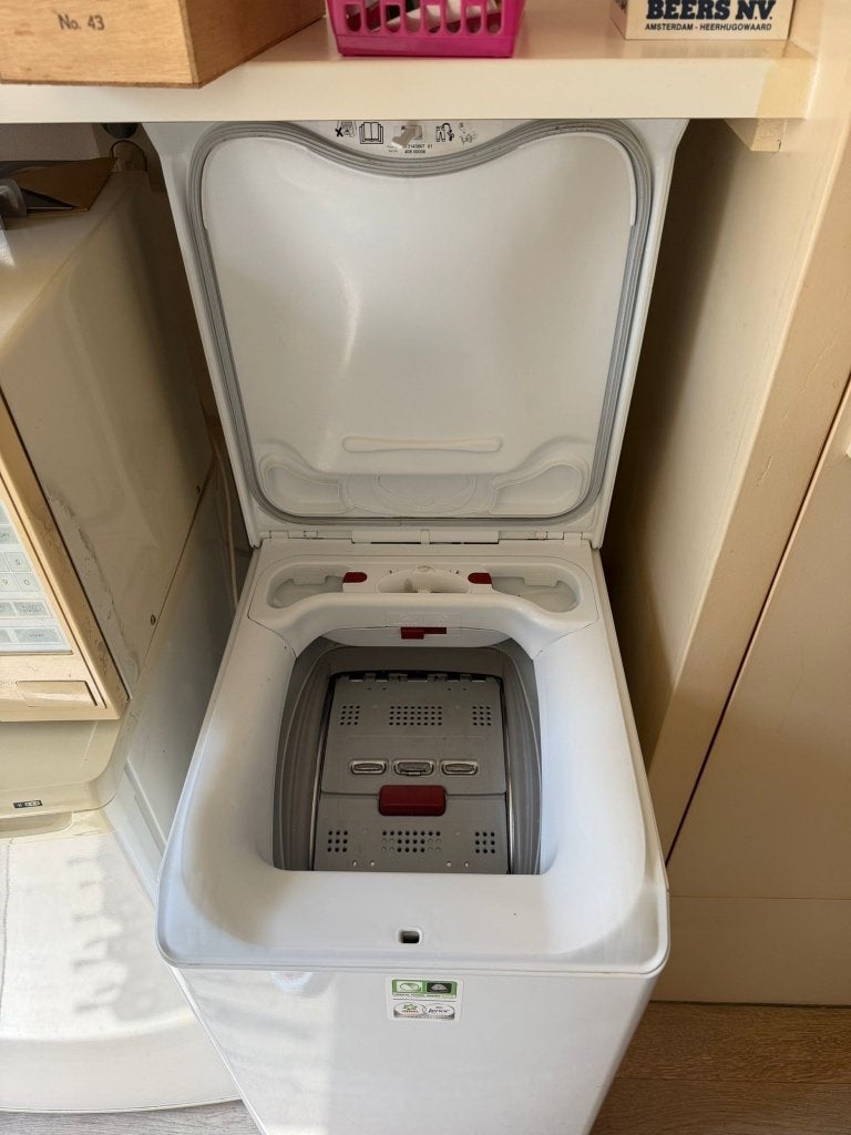 wasmachine, Witgoed en Apparatuur, Ophalen, 1200 tot 1600 toeren, 4 tot 6 kg, Bovenlader