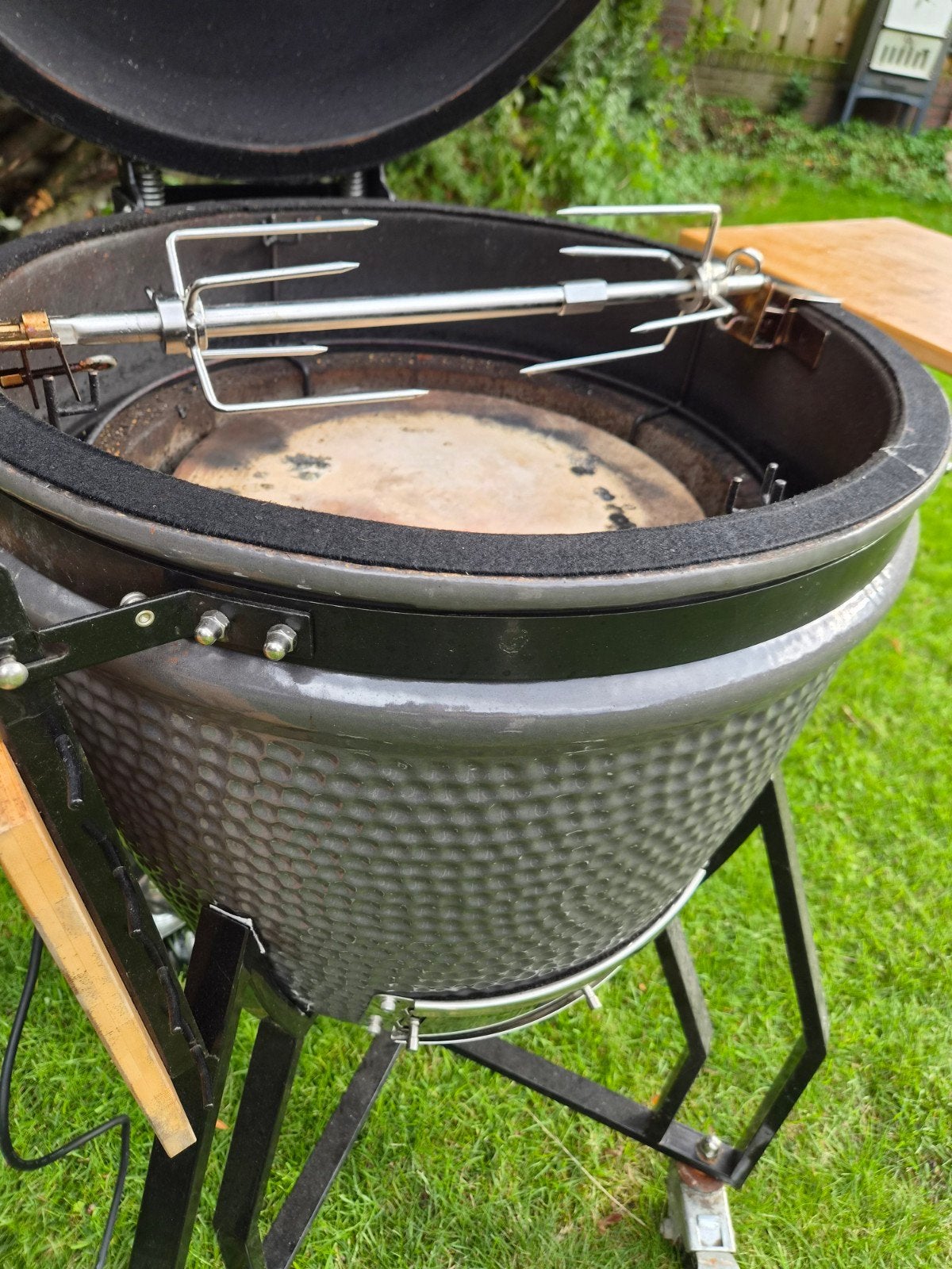 Hitteschild met multi level cooking system, Ophalen of Verzenden, Gebruikt, Grill Guru
