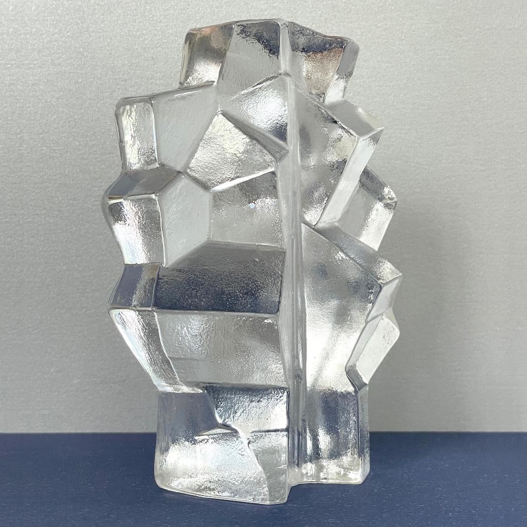 Christer Sjogren art-glas OBJECT Lindshammar Sweden vintage, Ophalen of Verzenden