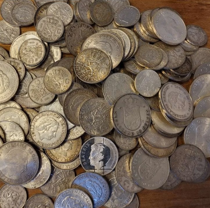 10 kilo Netto zilvergeld Nederland, Ophalen of Verzenden, Zilver
