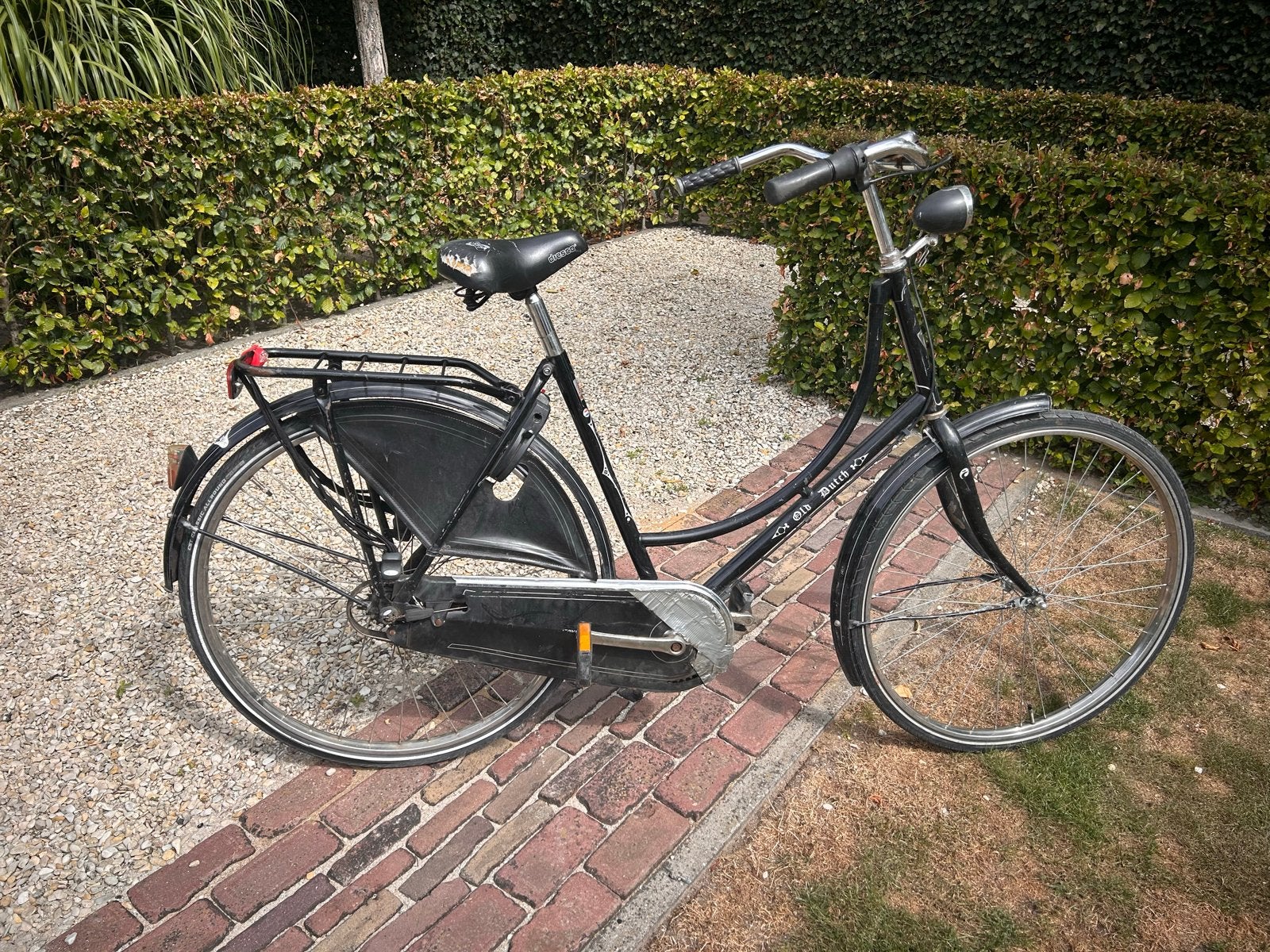 Old dutch (stap) fiets met terugtraprem en versnellingen, 53 tot 56 cm, Ophalen, Gebruikt