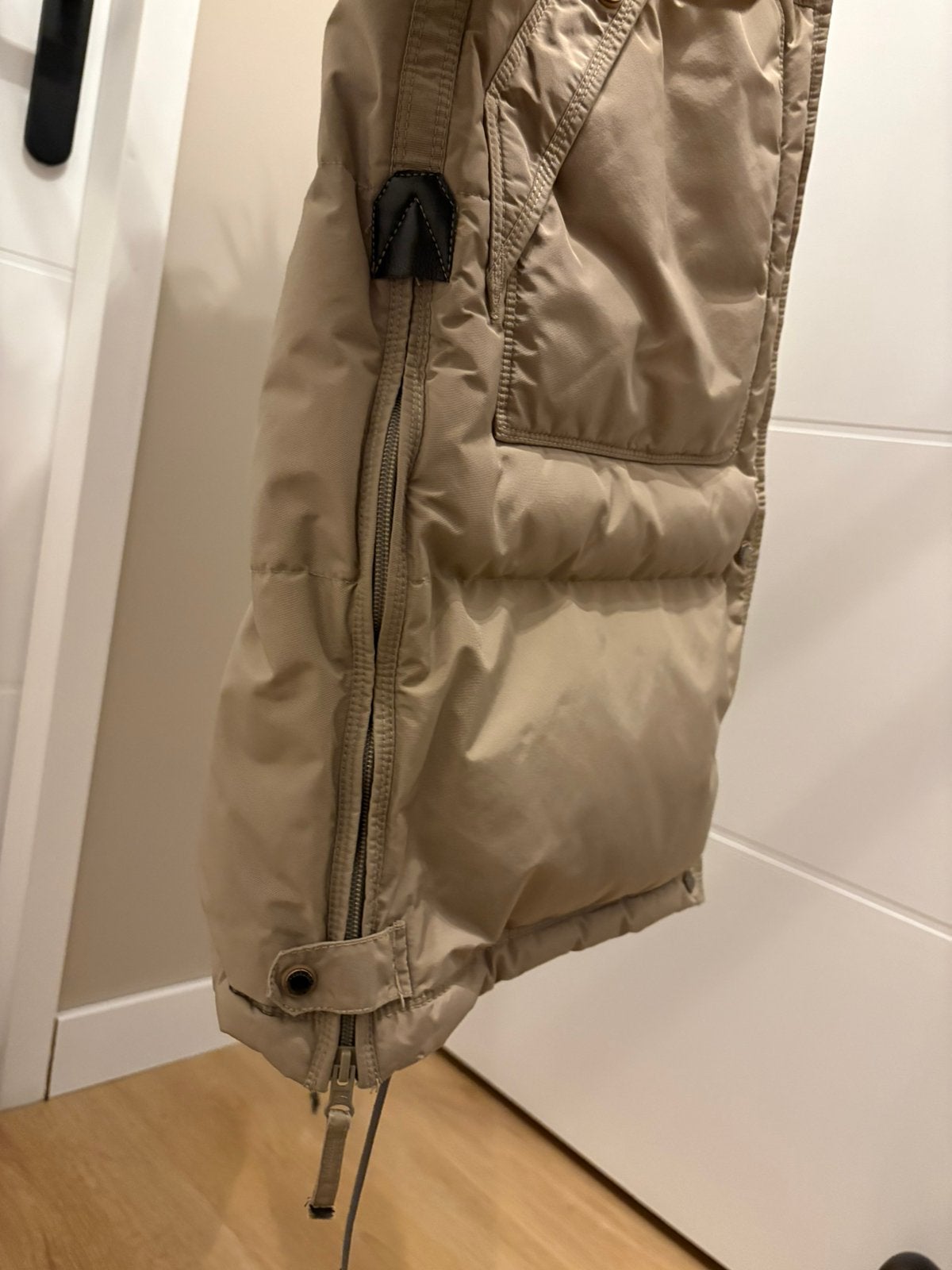 Parajumpers Long Bear Masterpiece Series jas, maat XS, Beige, Ophalen of Verzenden, Zo goed als nieuw, Maat 34 (XS) of kleiner