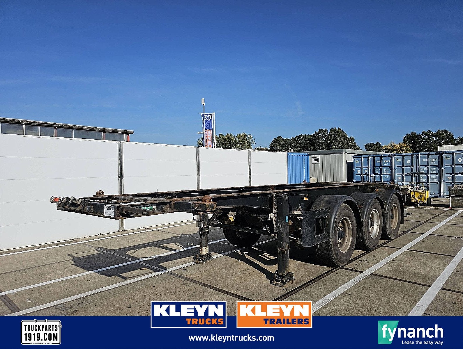 MAFA CONT.SAL40.27E 20 FT TANK BPW DRUM LIFT AXLE, Overige kleuren, Bedrijf, ABS, Aanhangers en Opleggers