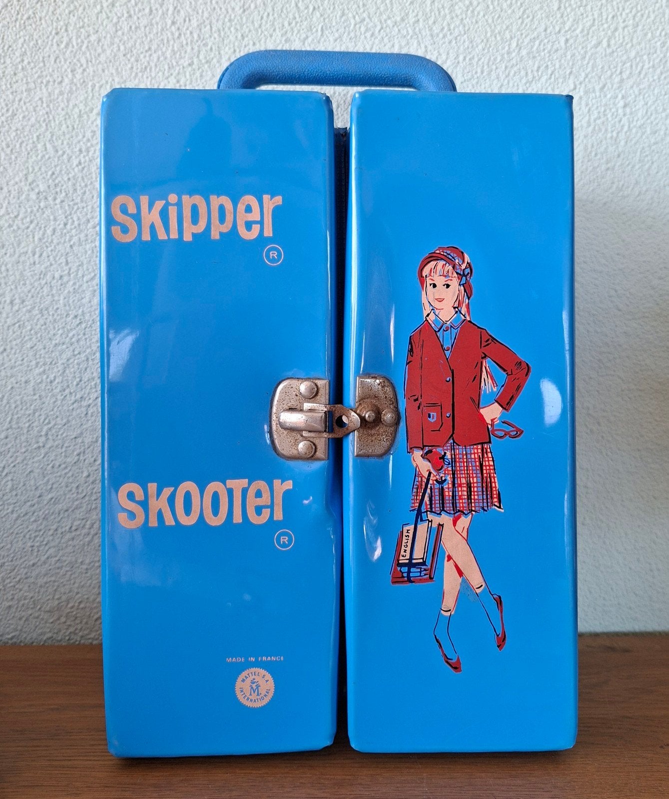 Barbie vintage Skipper case 60s Mattel, Ophalen of Verzenden, Gebruikt, Barbie