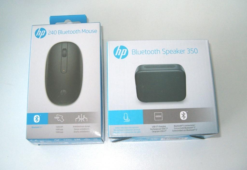 HP Bluetooth Speaker 350 en HP Bluetooth Mouse 240 NIEUW !!, Computers en Software, Muis, Nieuw, Ophalen of Verzenden, Hp