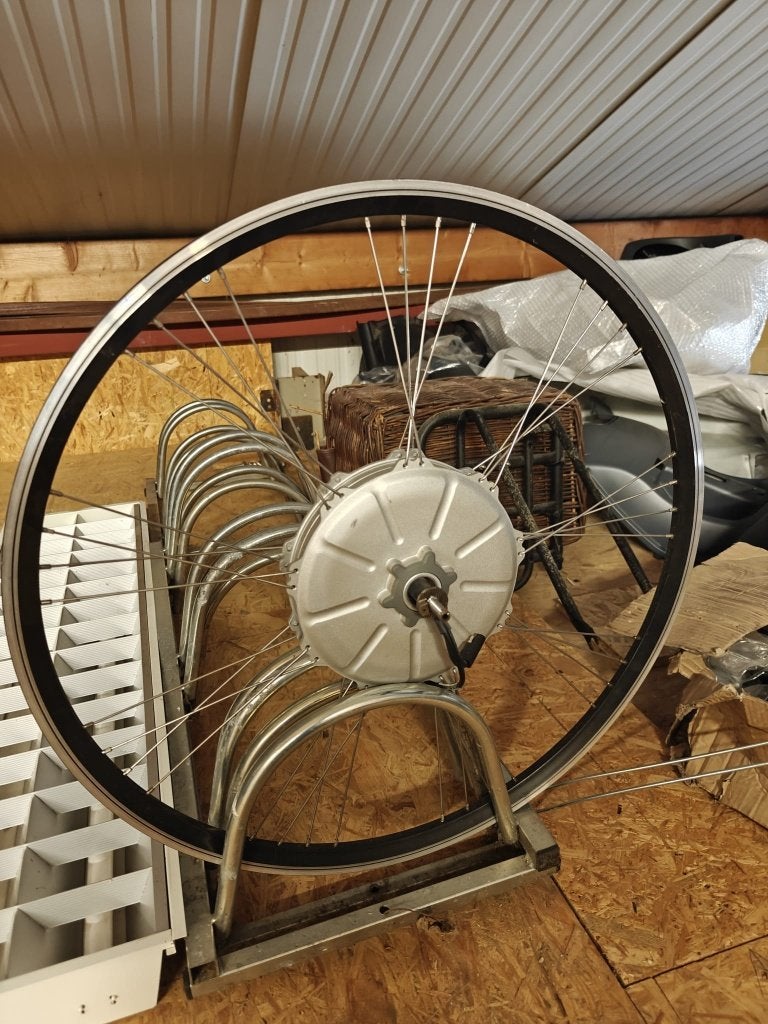 Bionx trek achterwiel motor e-bike gebruikt elektrische, Fietsen en Brommers, Fietsonderdelen, Elektrische fiets, Gebruikt, Ophalen of Verzenden