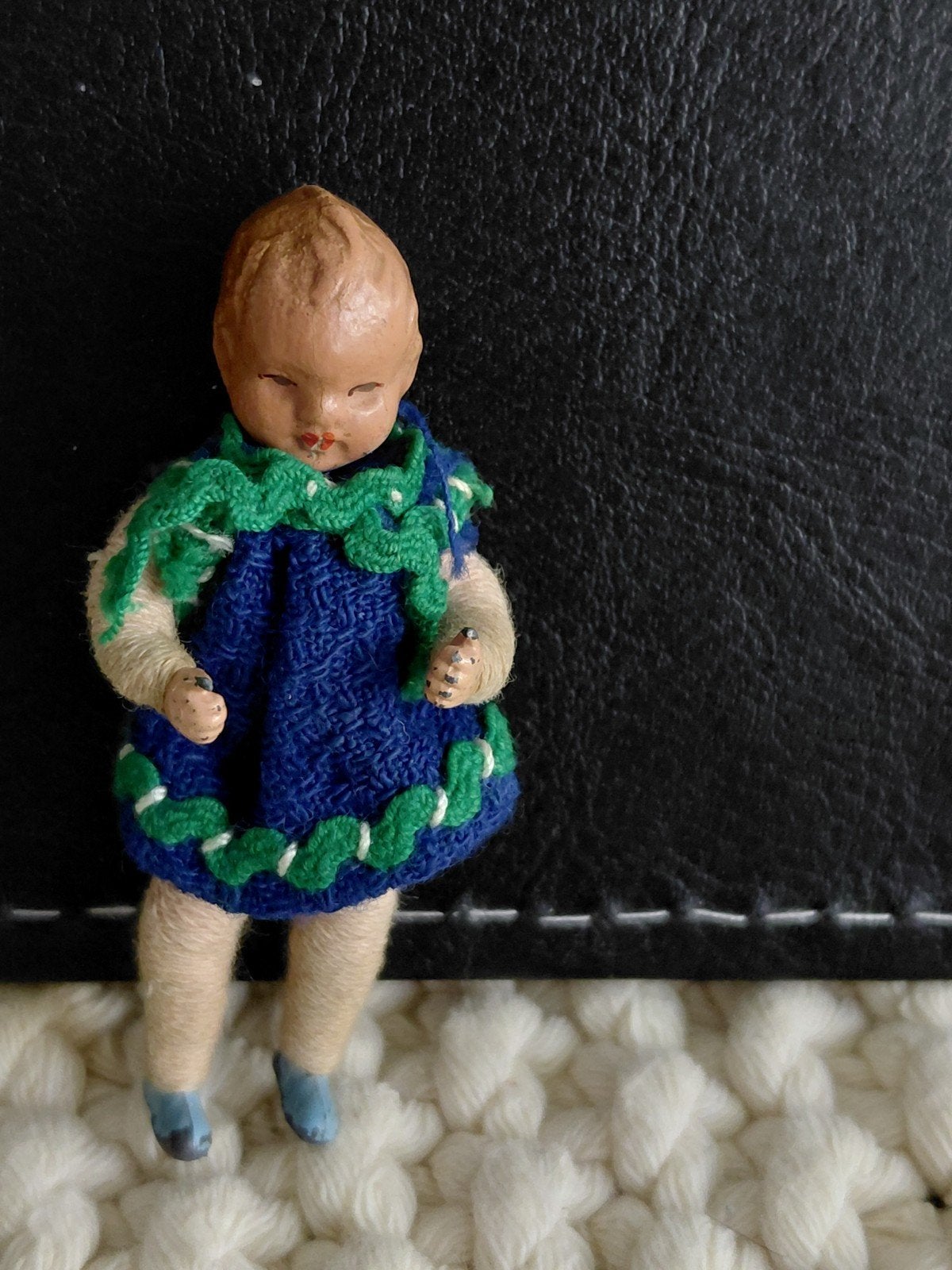 antieke caco popje, Verzamelen, Poppenhuizen en Toebehoren, Ophalen of Verzenden, Gebruikt, Poppenhuis