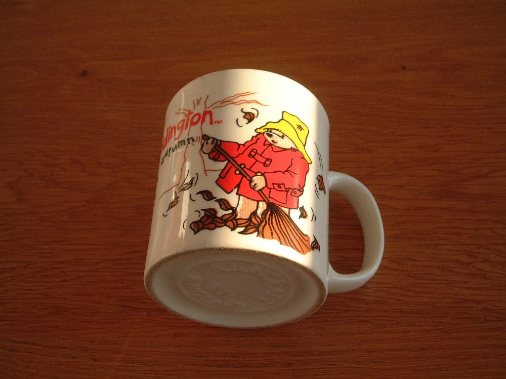 Douwe Egberts beker beertje Paddington Autumn, Ophalen of Verzenden, Zo goed als nieuw