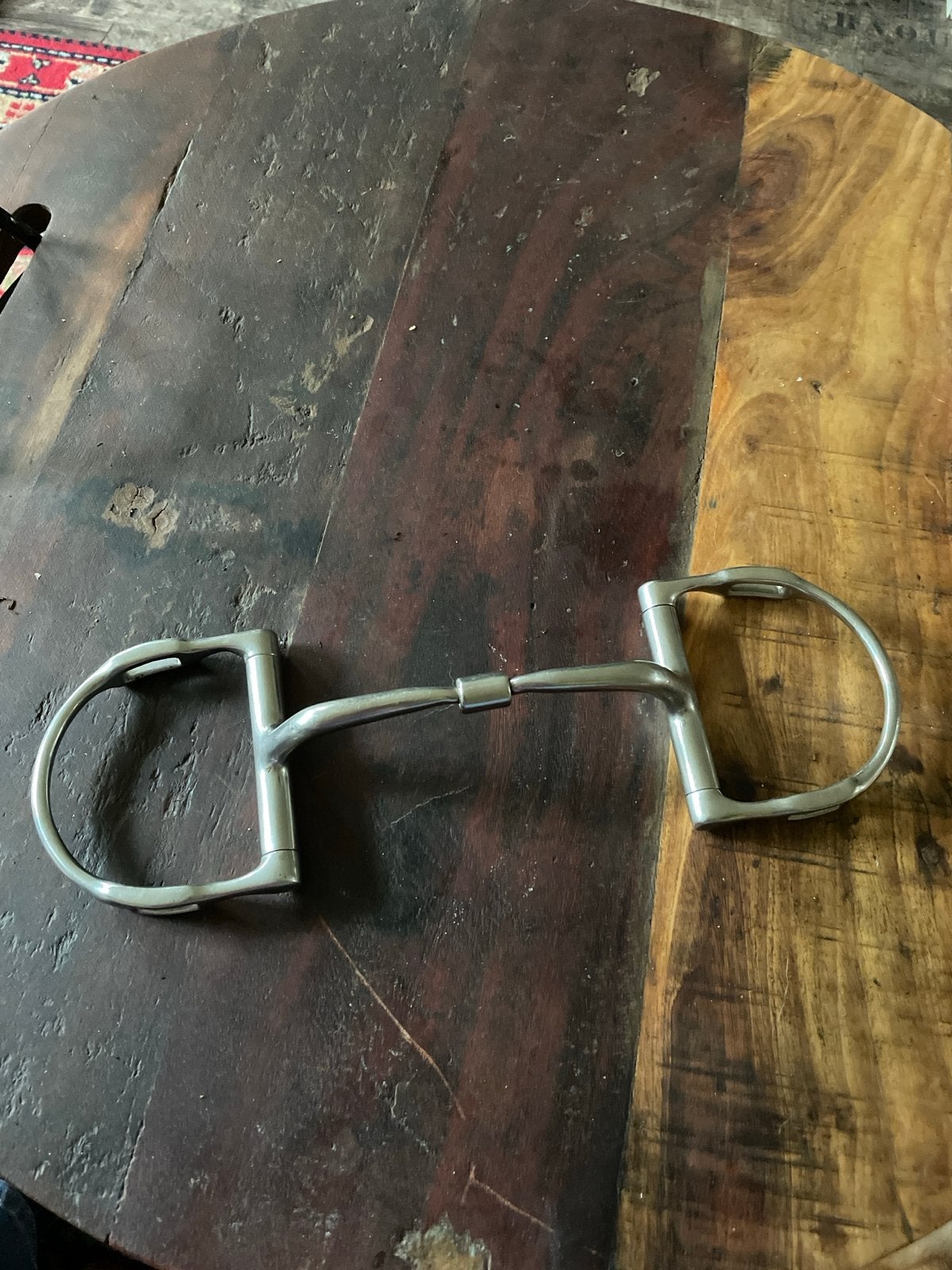 Myler bit D-trens Snaffle Comfort Level 1 (MB02), Gebruikt, Zilver, Myler, Ophalen of Verzenden