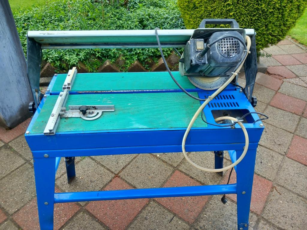 Tegelzaag 800W - Perfect voor tegelwerk, Ophalen, Gebruikt, Onbekend, Overige typen