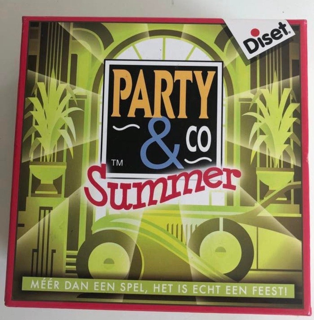 Vakantie; Party & Co Summer Bordspel - Zomerse Uitdagingen, Drie of vier spelers, Ophalen of Verzenden, Zo goed als nieuw