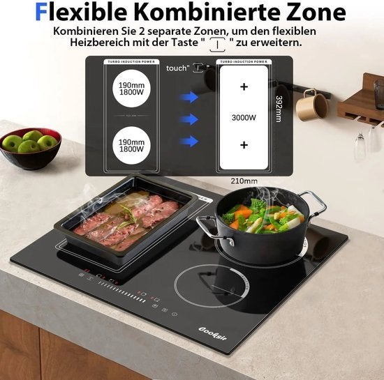 Inductie kookplaat - Induction Hob - Induction Cook Top - In, Corvance B.V., Verzenden, Nieuw, Corvancebol@gmail.com