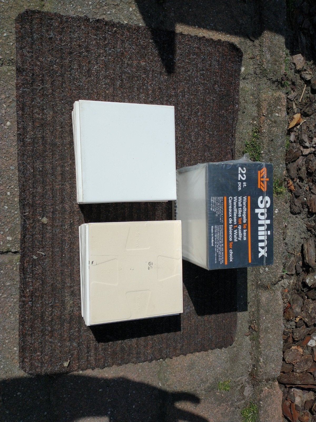 Tegeltjes Sphinx, Ophalen, Keramiek, Wandtegels