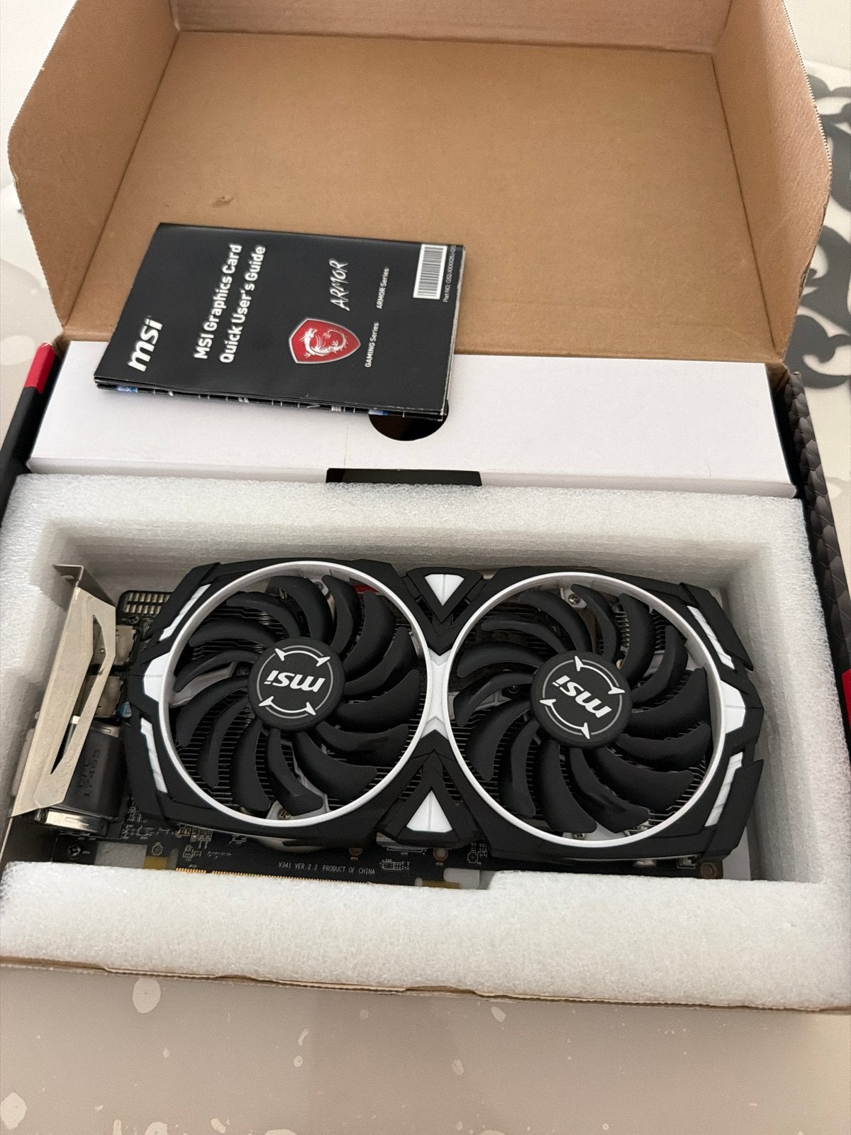 MSI Radeon RX 570 Armor OC Grafische Kaart, Computers en Software, Videokaarten, PCI-Express 3, Ophalen of Verzenden, HDMI, AMD
