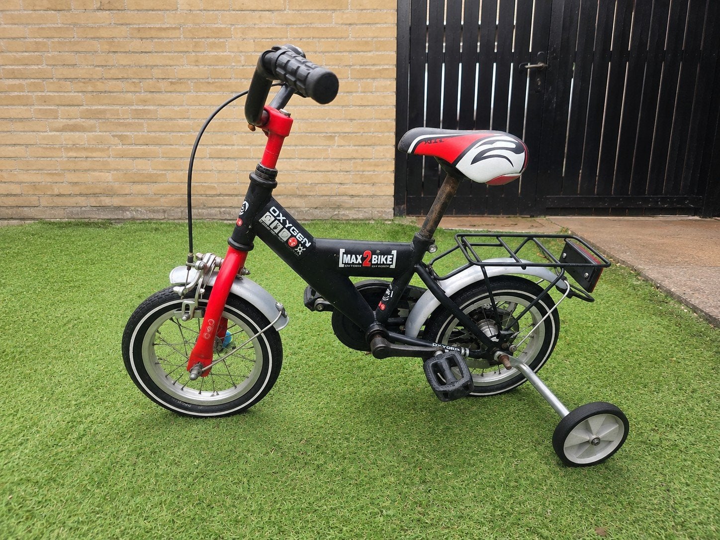 Kinderfiets met zijwieltjes - Oxygen Max 2 Bike, Fietsen en Brommers, Fietsen | Kinderfietsjes, Ophalen