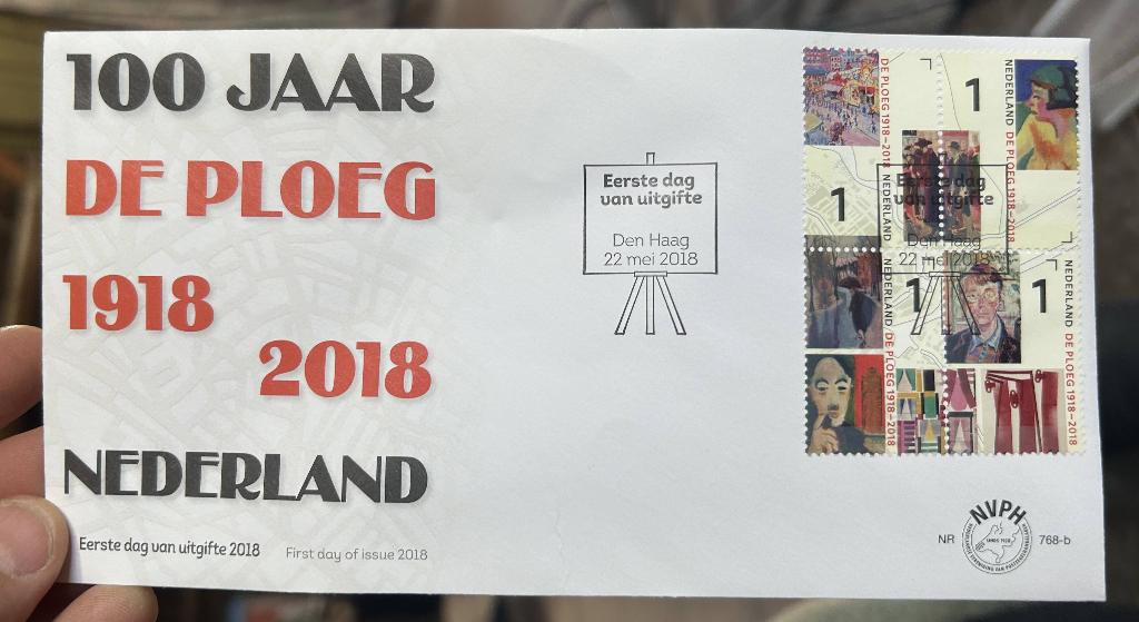 Postzegels de Ploeg 2018, Ophalen of Verzenden, Gestempeld, Overige thema's