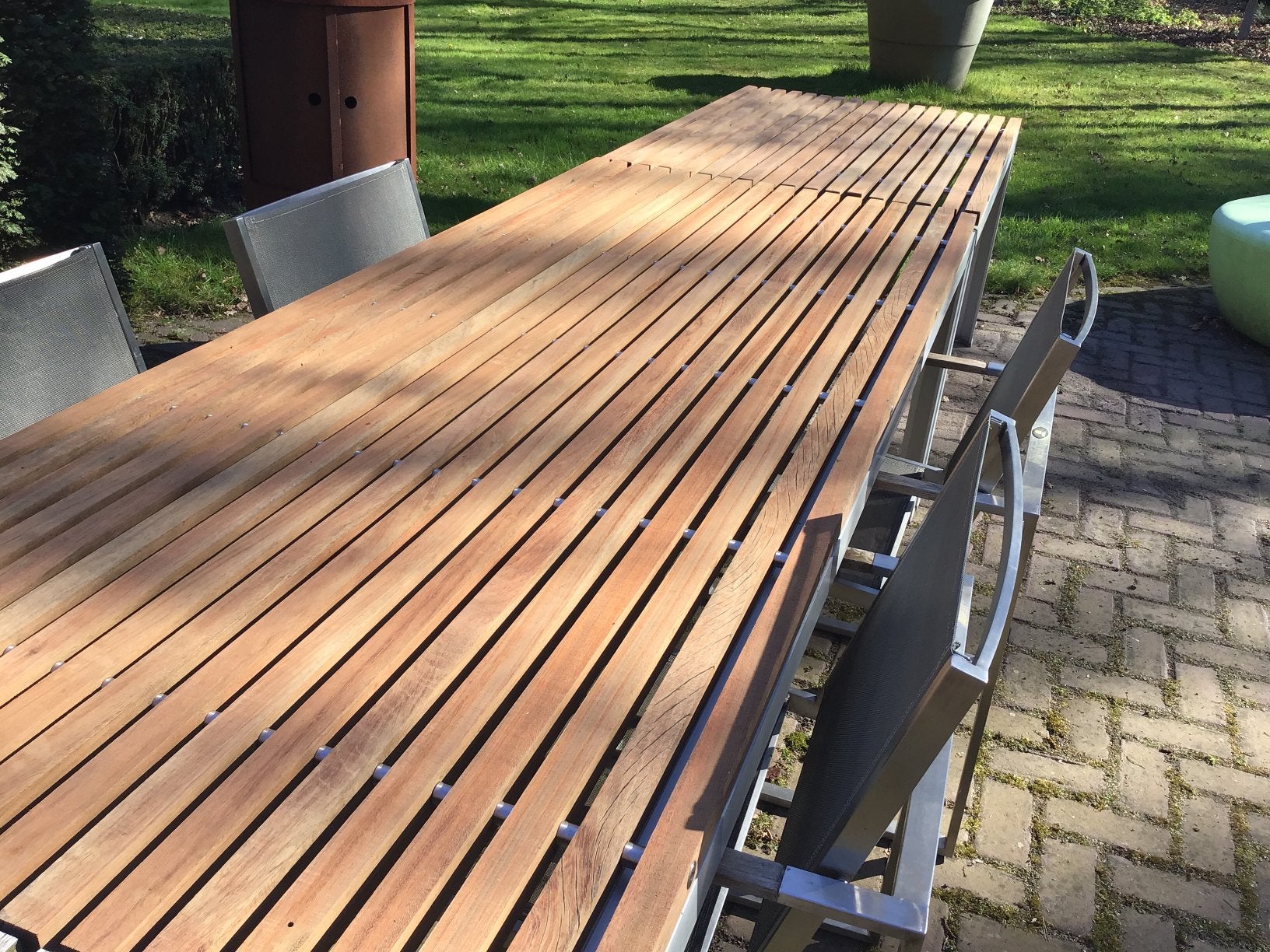 “EXTREMIS EXTEMPORE TAFELS”2.25+1.35 m +90 cm breed izgs, Ophalen, Rechthoekig, Hout