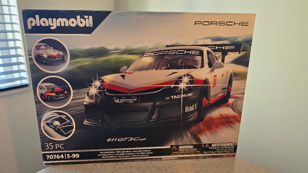 Playmobil 70764 Porsche 911 GT3 Cup nieuw in doos, Ophalen of Verzenden, Nieuw, Complete set